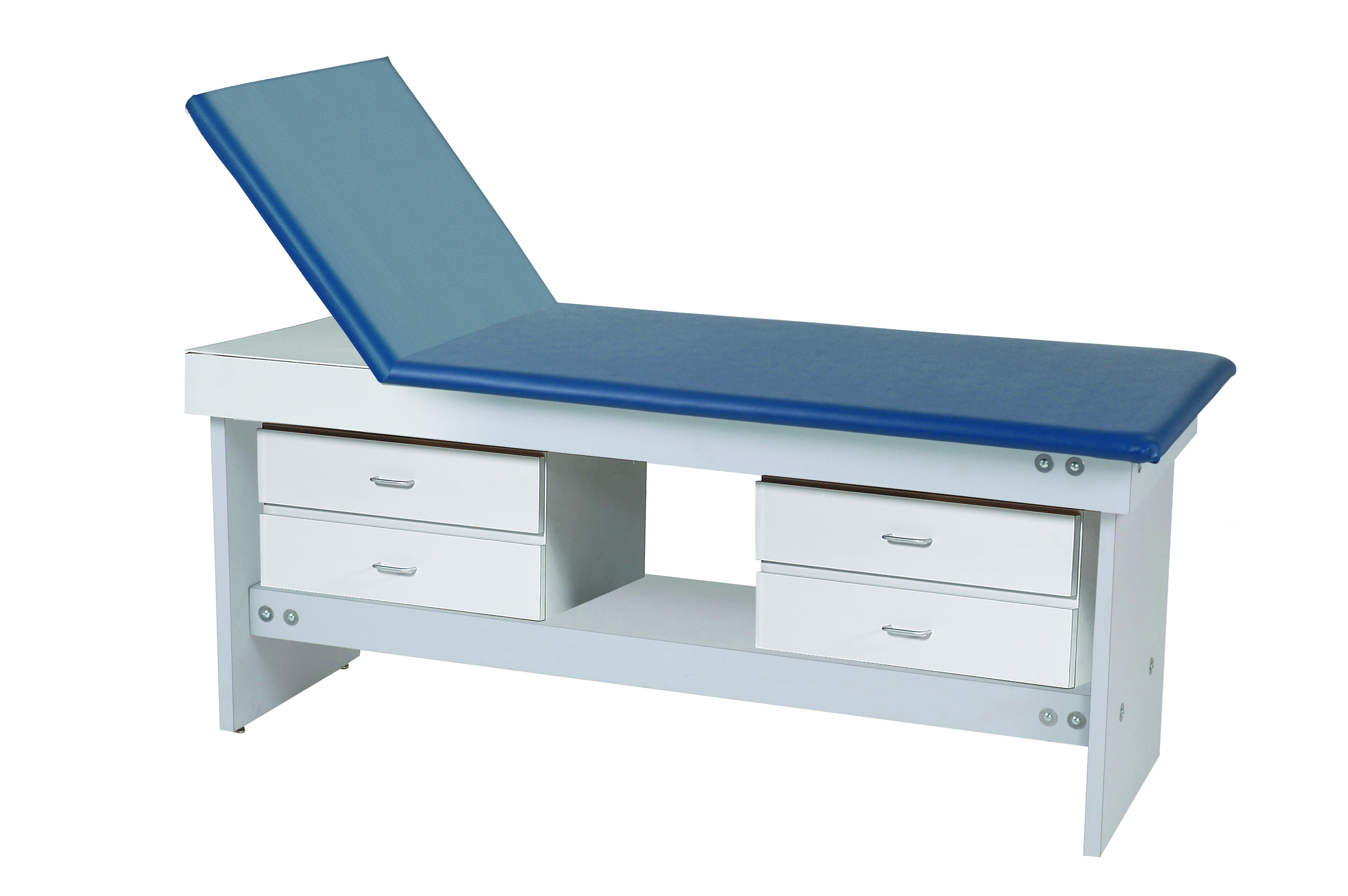 Adjustable Back Exam Treatment Table with 4 Drawers 