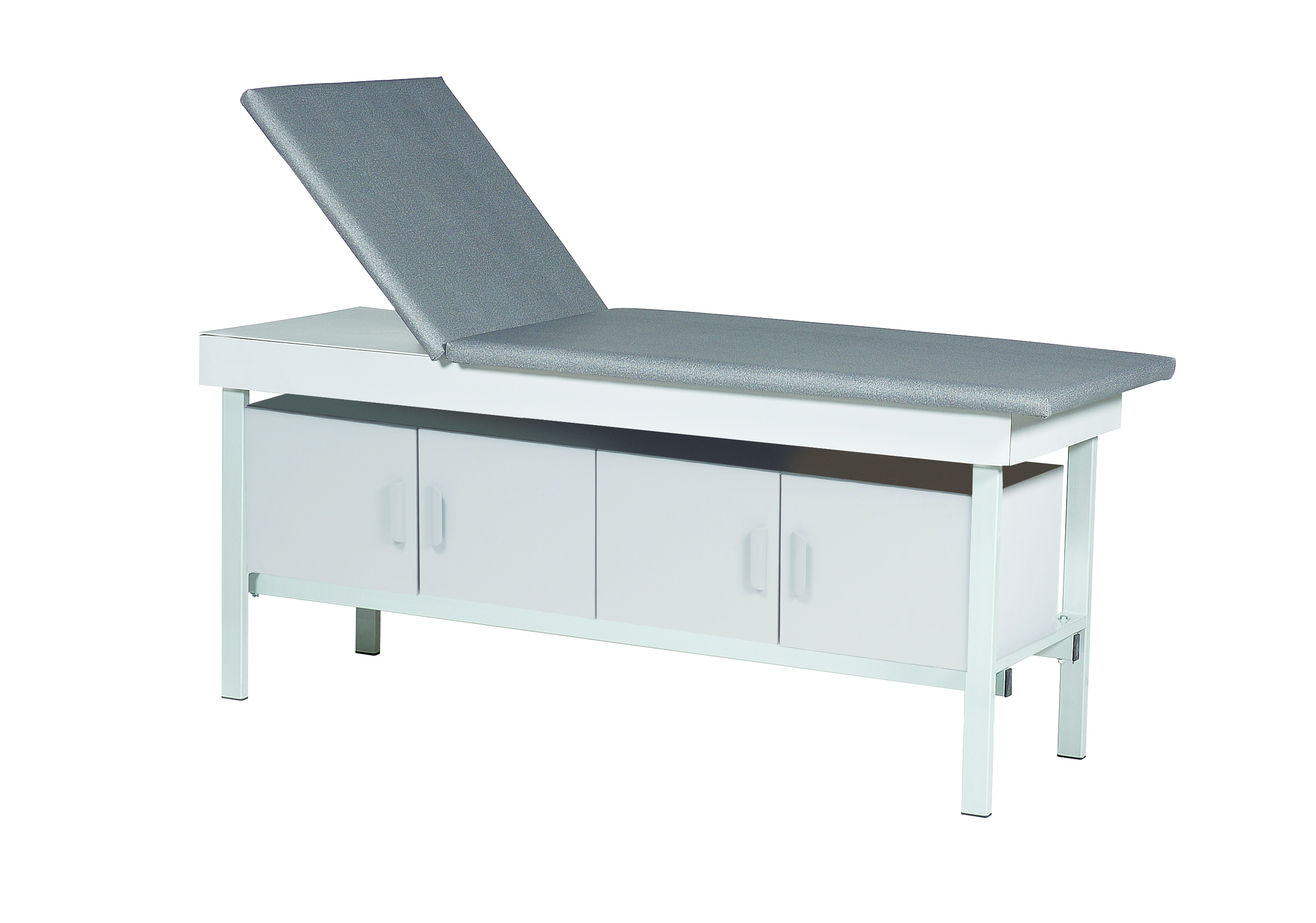 Adjustable Back Exam Treatment Table with Cabinet 