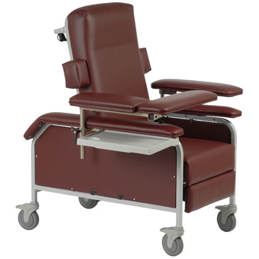 shown with optional folding tray