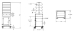 Slanted Suture Cart - 50252-SC2