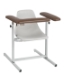 Narrow Standard Height Space Saving Blood Draw Chair with Contoured Seat - 1202-L/N