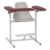 Tall Blood Draw Chair with Contoured Seat and L-Arm 