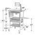 Medical Computer Cart - CC1030