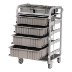 PPE Supply Cart - Wide/Lockable