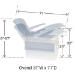 Power Height Adjustable Donor Lounge - MB1403X-AP