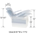 Power Height Adjustable Donor Lounge - MB1954X-AP