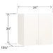 24" Wall Cabinet - MCW124